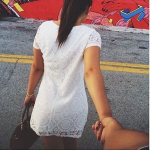 White Lace Dress